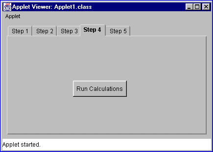 A simple TabPanel component can be added very quickly.